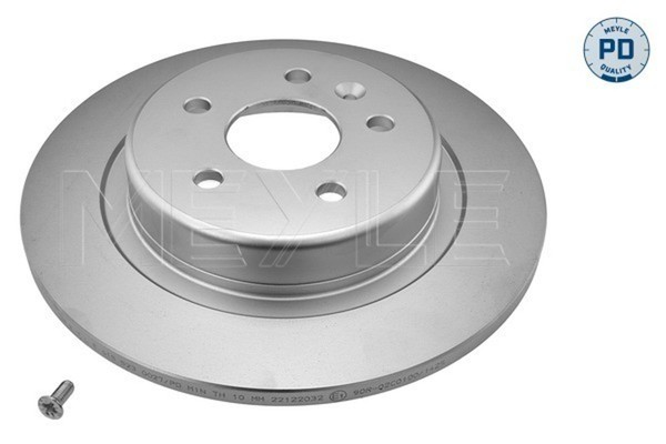2X Meyle Bremsscheibe MEYLE-PD: Advanced Performance And Design. 615 523 0027/PD-image