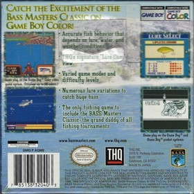 Bass Master Classic - Game Boy Color