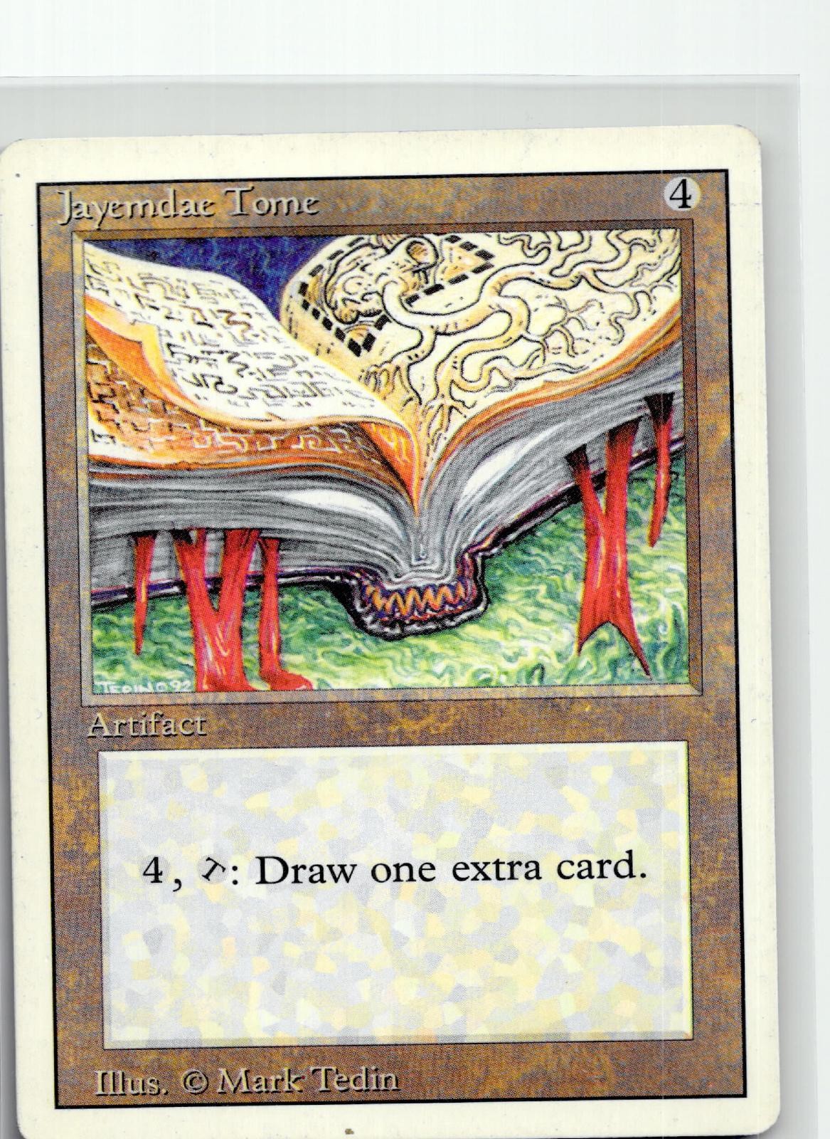 Jayemdae Tome Rare Revised Edition Magic: The Gathering Lightly Played
