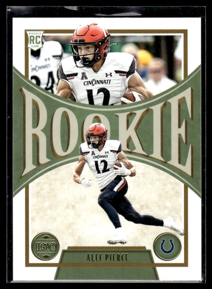 2022 Panini Legacy Alec Pierce Rookie Indianapolis Colts #197