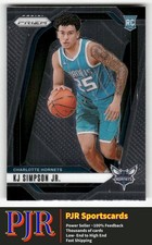 KJ Simpson Jr. 2024-25 Panini Prizm #247 Charlotte Hornets Rookie