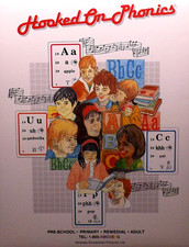 Vintage Hooked on Phonics Educational Kit, Cassette Tapes, Cards  Booklets