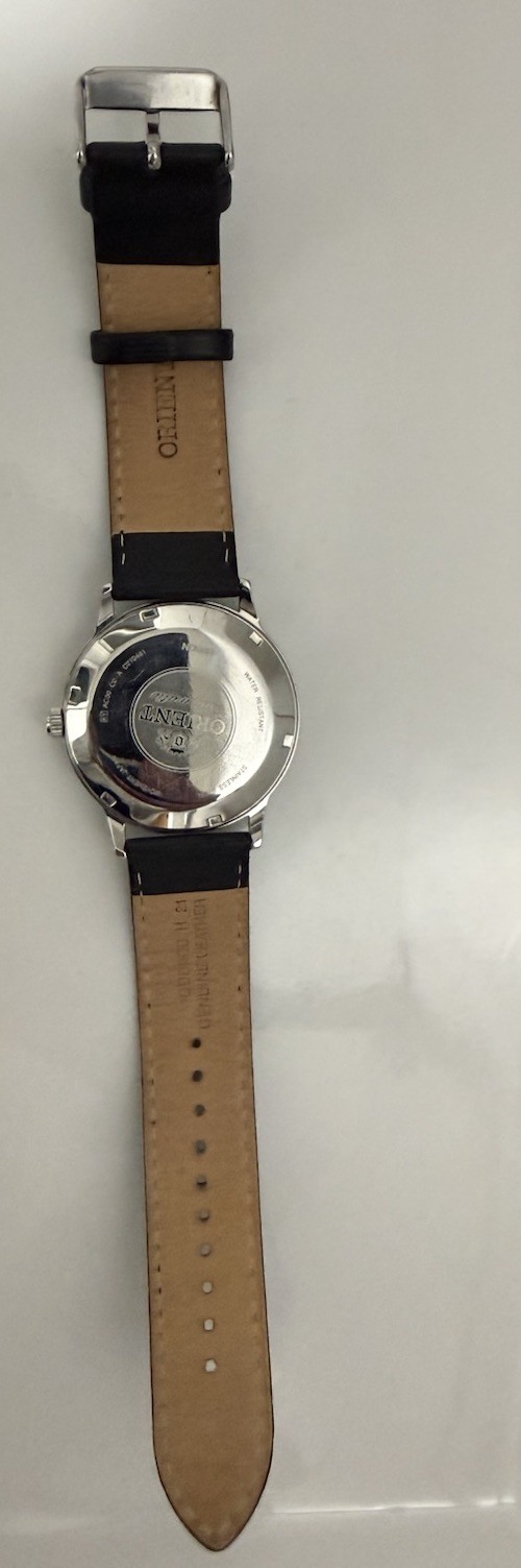 Orient Automatic Watch Black Dial Date Stainless … - image 6