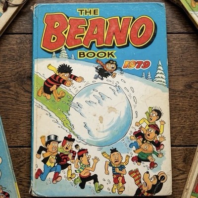 Vintage The Beano Book 1979 Annual DC Thomson Comic Hardback Retro Classic