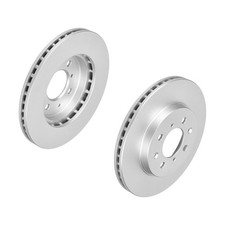 f.becker Bremsscheiben belüftet Vorne Rechts Links für Jazz II HONDA III City