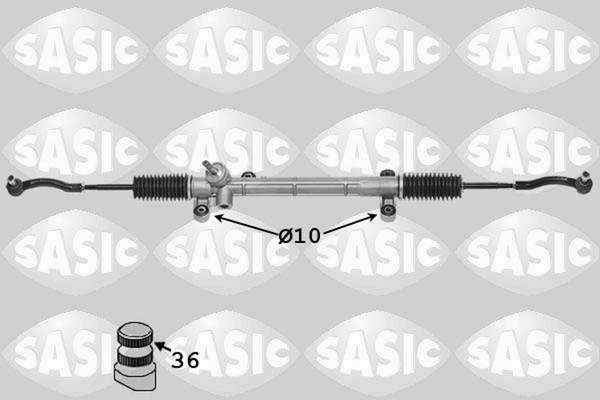 Sasic Lenkgetriebe 7376029 FüR Toyota Corolla NDE120_ NDE120R VVT ZZE120_ Vvtl-image