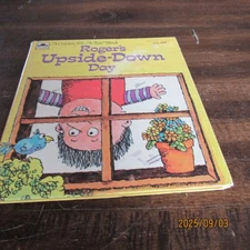 Roger's Upside Down Day-Golden Tell-A-Tale Book-1979-Betty Ren Wright-Jared Lee