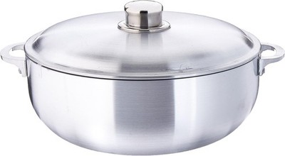Uniware Super Quality Aluminum Caldero/ Stock Pot with Aluminum lid, Thickness