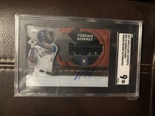 2022 Topps Clearly Authentic Generation Now Auto Yordan Alvarez