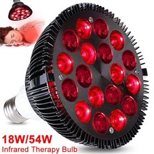Infrared Combo LED Red Light Therapy Bulb Skin Pain Relief 660nm 850nm Deep Near