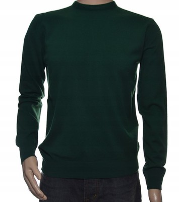 Herren Pullover aus Kaschmir und Merinowolle merino 3XL XXXL Grün
