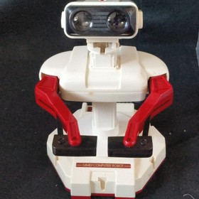 Nintendo Famicom Robot R.O.B.(Robotic Operating Buddy),with manual, Box, Japan