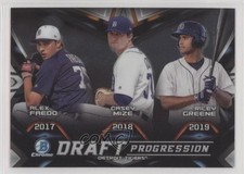 2019 Bowman Draft Chrome Progression Alex Faedo Casey Mize Riley Greene 10wc