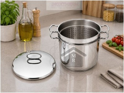 Spaghetti Bowl Pastry Bowl - Stainless Steel Basket - Stainless Steel LineTherm 16/18/20/24 cm.