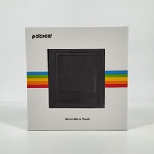 Polaroid Photo Album Black Small Holds 40 Polaroid Photos - New