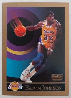 Carte NBA Magic Johnson 1990 91 Skybox #138
