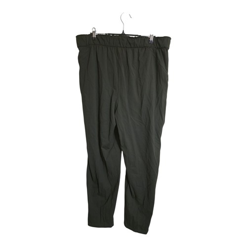 Lululemon Pants Women 14 Green HR 7/8 Athleisure Gym Sportswear LW5DCFS - Picture 2 of 9