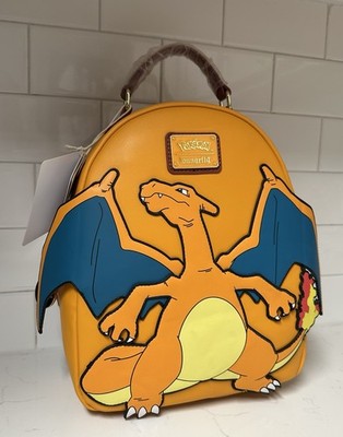 Loungefly Charizard Full Art Pokemon Mini Backpack - New With Tags - Free Ship