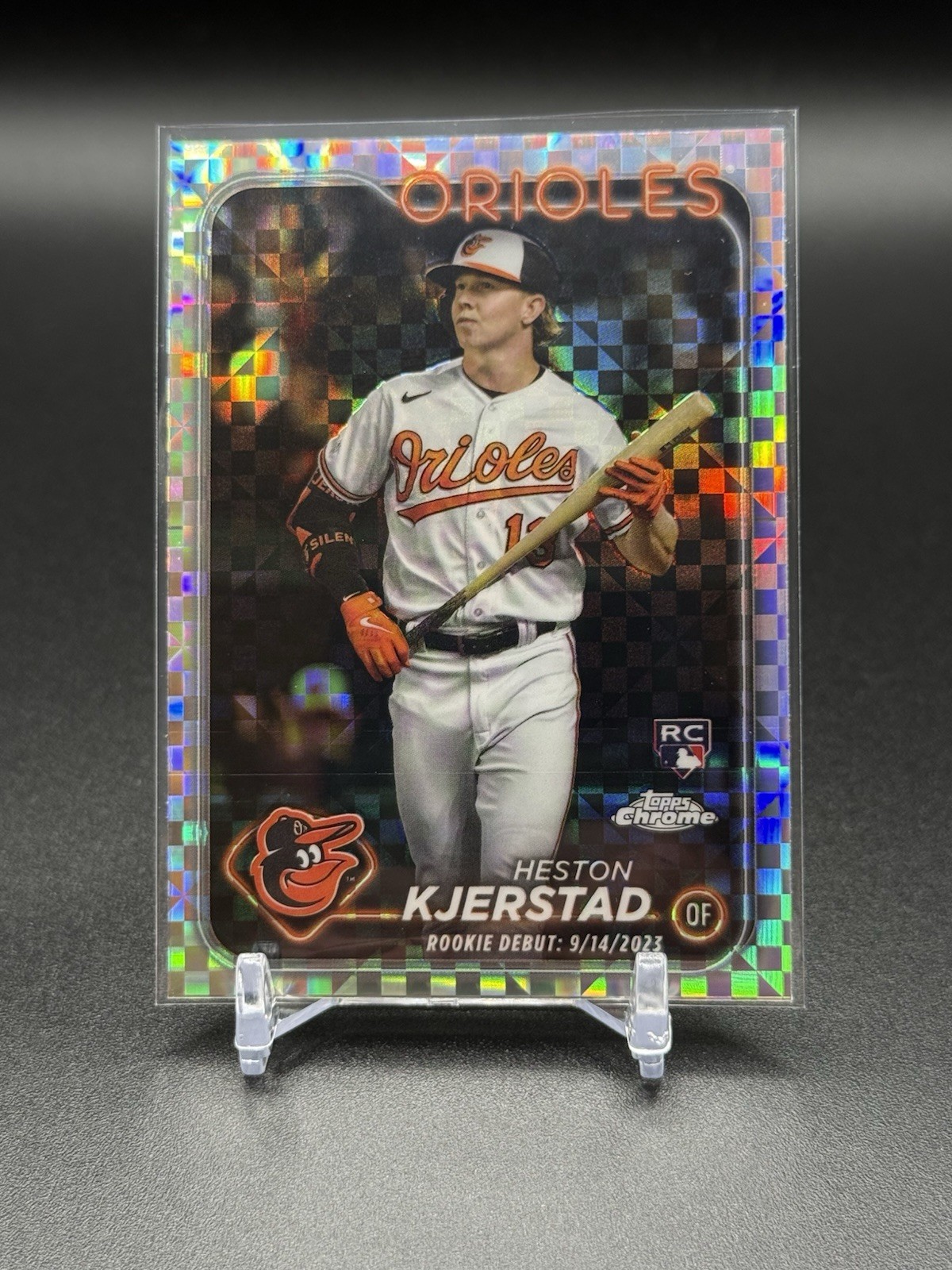 #USC120 Heston Kjerstad Rookie Debut X-Fractor - 2024 Topps Chrome Update
