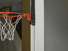 23" LED Light-Up over the Door Mini Basketball Hoop Includes Mini Basketball ...