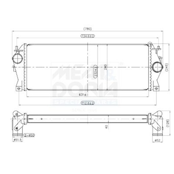 LadeluftküHler FüR Land Rover Discovery II 98-04 BTP5521-image