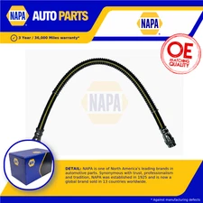 Brake Hose fits PEUGEOT 307 3B, 3E, 3H 2.0 Front 01 to 09 Hydraulic NAPA Quality
