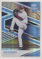 2020 Panini Elite Extra Edition Status Blue 118/249 Levi Thomas #116 0f52