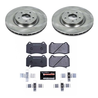 PowerStop Track Day Spec High-Performance Brake Pad and Rotor Kit