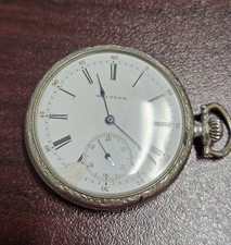 1911 Waltham Pocket Watch Grade 210 Serial 18172830 12s 7j Not Working