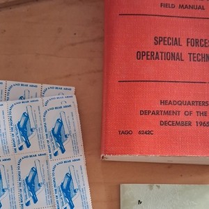 Special Forces Operational Techniques FM 31-20 Field Manual Vietnam War 1965