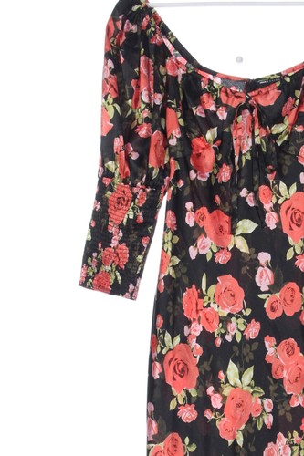 ASOS DESIGN Vestido de cóctel Mujeres Vestido Talla EU 40 negro-rojo-verde - Imagen 3 de 5