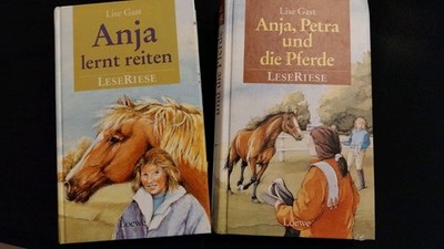  Lise Gast - Anja lernt Reiten & Anja, Petra und die Pferde  