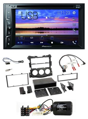 Pioneer Bluetooth 2DIN USB DVD DAB Lenkrad Autoradio für Nissan 370Z 2009-2013 R