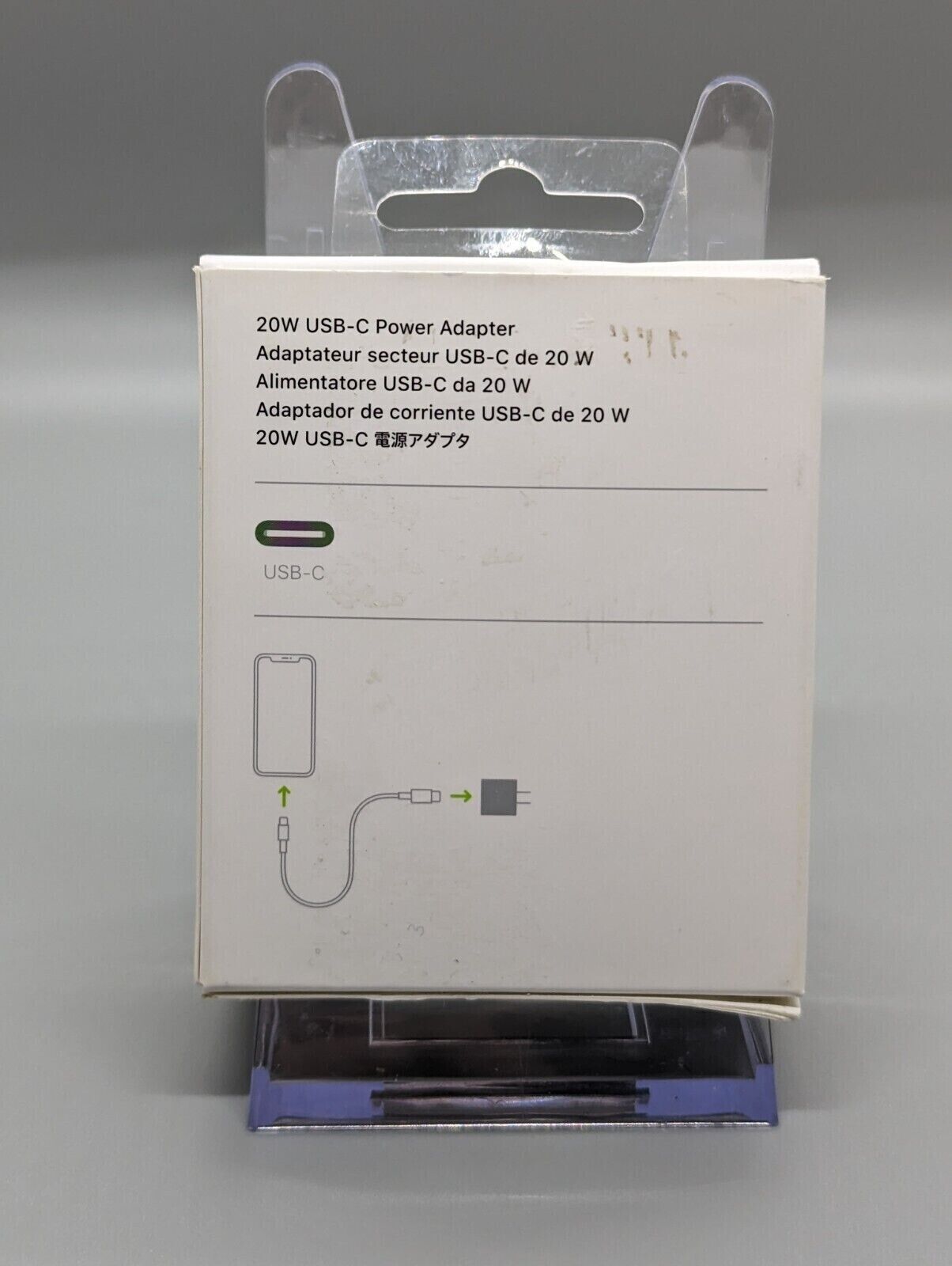 Adaptador de Corriente USB-C de 20 W