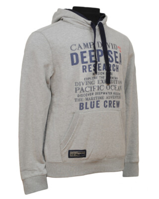 Top Camp David Sweatshirt Hoodie Gr. L  Artworks Deep Sea CCB-1710-3760 LP:119 