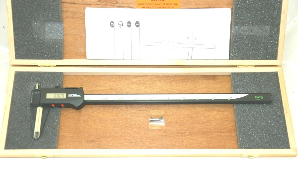 Fowler/Helios #54-108-012 0-12"/0-300mm Ultra Point Caliper 63% OFF!!! - Image 4 of 4