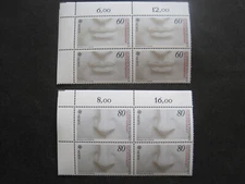 Block of Four Stamps MiNr. 1278-1279 Mint Never Hinged (AC 412)