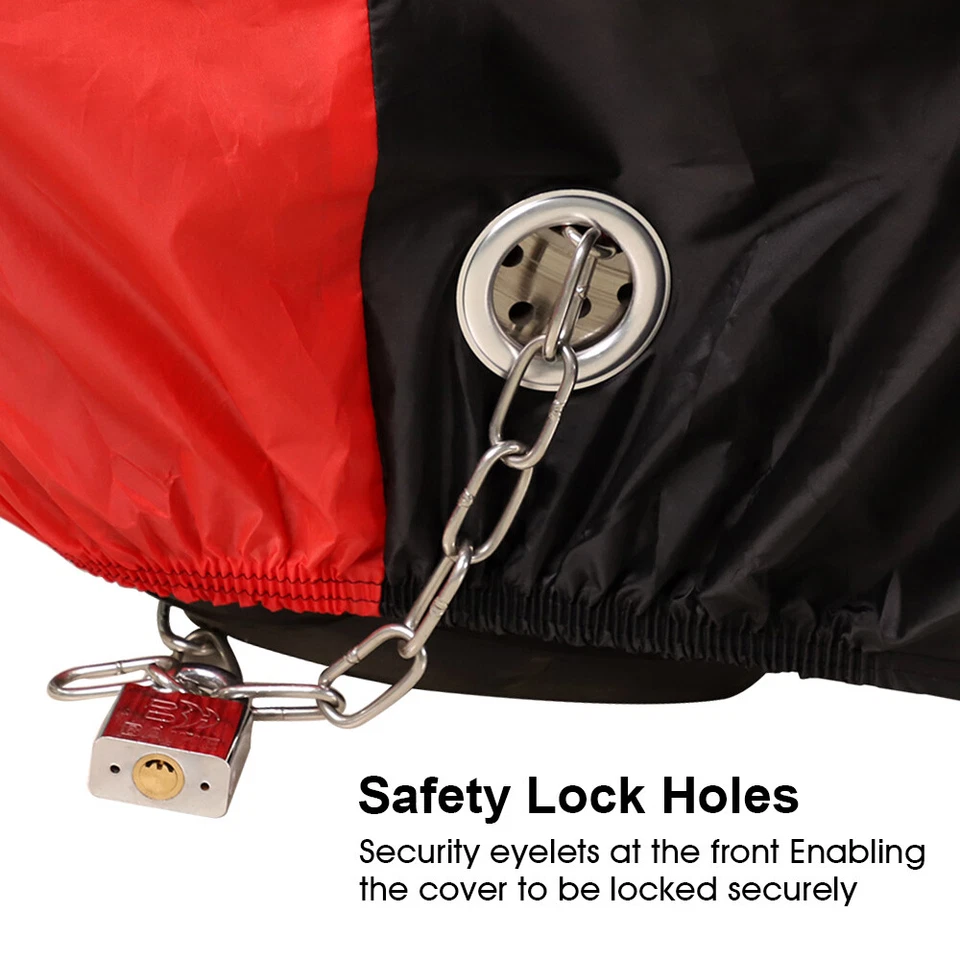 Cubierta impermeable de motocicleta para Kawasaki Ninja 250 250R 300 500 650 650R 1000 EE. UU. Foto 2 de 4