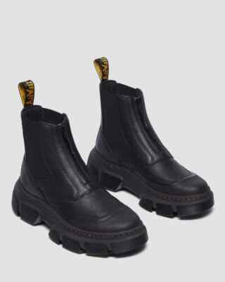 靴 Dr. Martens BUCKLE PULL UP CHELSEA BOOTS Dr Martens Chelsea Buckle Boots - Nuclear Waste