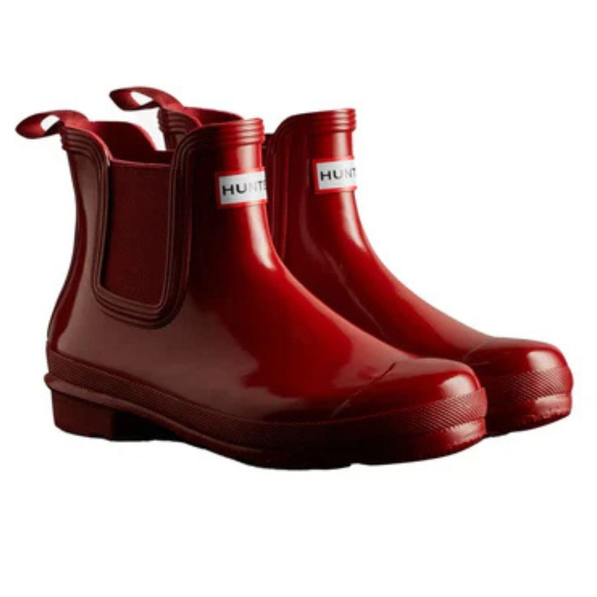 Hunter Original Chelsea Gloss Women's Rain Boots, Military