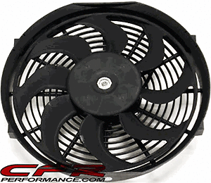 14" HIGH PERFORMANCE ELECTRIC RADIATORCOOLING FAN-CURVED BLADE - Picture 1 of 1