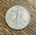 1945-D Walking Liberty 90% Silver Half Dol. EF