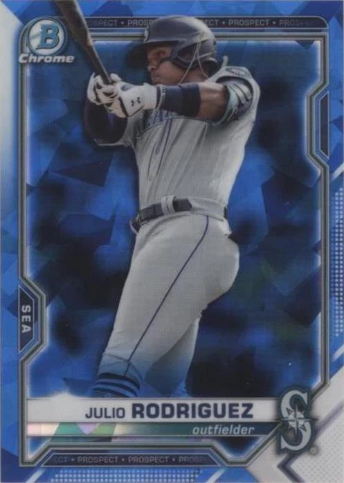 2025 Bowman Chrome Sapphire Edition - Julio Rodriguez #SS-10 for