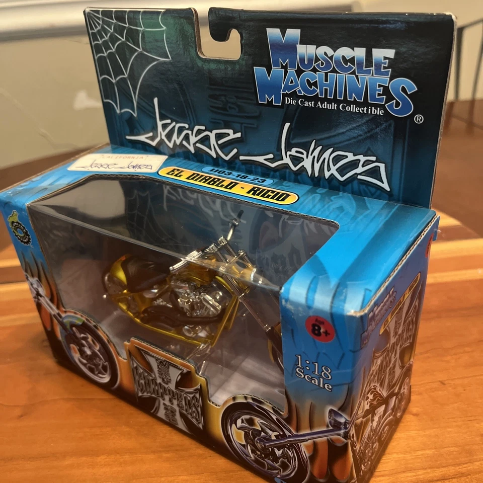 Muscle Machines By Jesse James El Diablo – Rigid 1/18 Scale JJ03-18-23 - Image 4 of 4