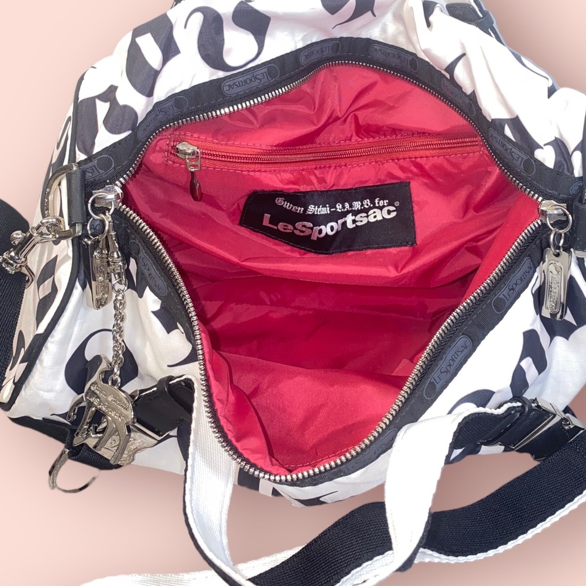 L.A.M.B. LeSportsac Gwen Stafani Mega Barrel Rare Crossbody