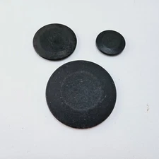 Genuine Whirlpool Gas Range Oven, Burner Cap Set of 3 # W11352138