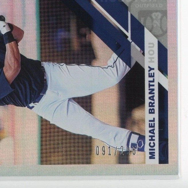 2019 Donruss Career Stat Line #63 Michael Brantley Astros /295 - Image 3 of 3
