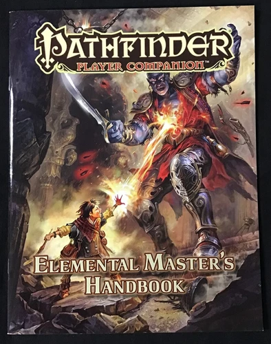 Pathfinder ~ Player Companion ~ Elemental Master's Handbook ~ Paizo ~ OEJ