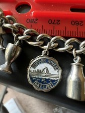 Vintage Hudson River Day Line Charm Bracelet  Souvenir