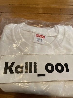 Supreme Water Gun Tee Size Large White SS21 C | eBay